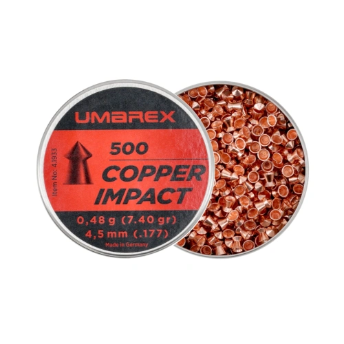 Umarex - Śrut do wiatrówki Diabolo Copper Impact - 4,5 mm - 500 szt. - 4.1933