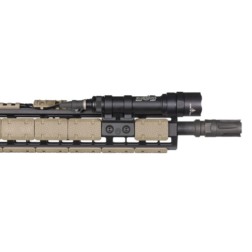 Magpul - Szyna offsetowa M-LOK® do montażu latarki taktycznej - Polimer - Czarny - MAG605-BLK