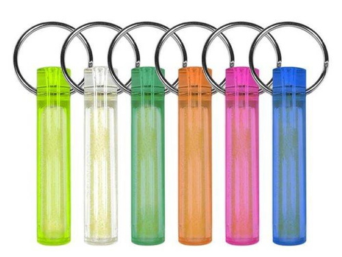 Ni-Glo - Brelok z kółkiem do kluczy Gear Marker - Polimer - Crystal Clear - 91500