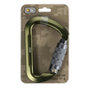 M-Tac - Karabińczyk 10cm z blokadą bagnetową Keylock - Zielony - 60094001