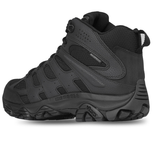Merrell - Buty wojskowe Moab 3 Mid Tactical Response Waterproof Boot - Czarne - J003911 