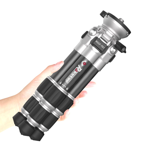 Rokstad - Trójnóg strzelecki - Włókno węglowe - 360° - RSCF-T01