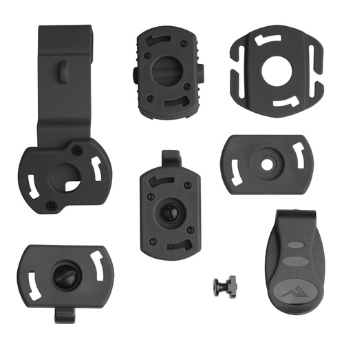 Princeton Tec – Latarka LED nahełmowa Switch RGB MPLS – 10 lm - Czarna - SWITCH-RGB-BK