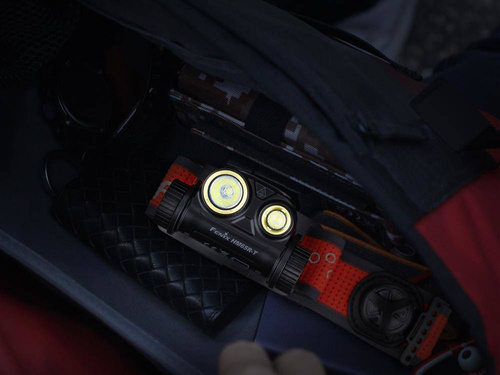 Fenix - Latarka czołówka LED HM65R-T z akumulatorem 3500 mAh - 1500 lumenów - 039-468