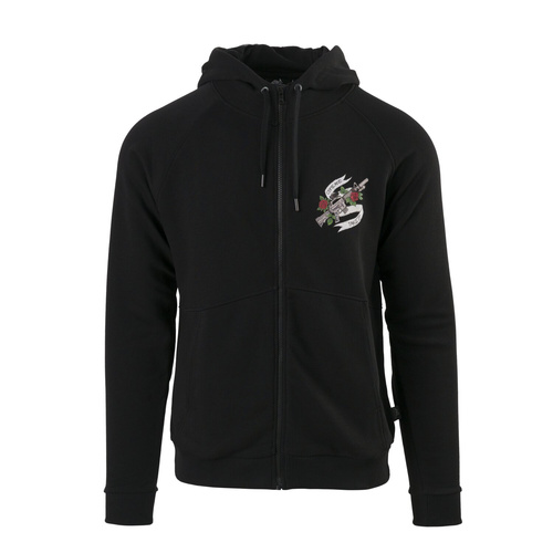 Helikon - Bluza rozpinana Come and take it Hoodie - Bawełna - Poliester - Czarny - BL-CTT-CB-01