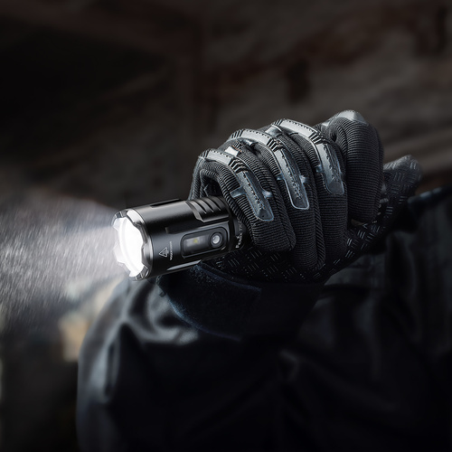 Fenix - Latarka taktyczna LED TK25R z akumulatorem 5000 mAh- 3600 lm - Czarna - TK25R