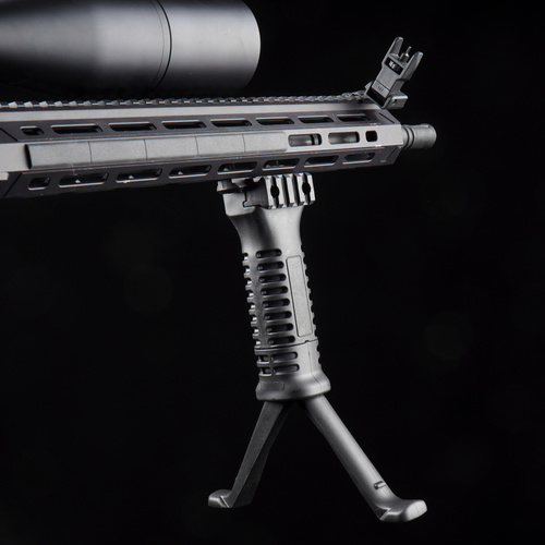 DLG Tactical - Chwyt przedni z dwójnogiem Grip-Pod - Czarny - DLG-066