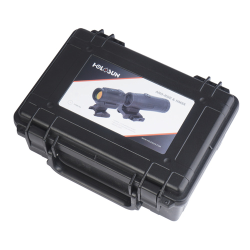 Holosun - Zestaw kolimatora ARO-CORE-RD2 z powiększalnikiem HM3X - RDS 2 MOA - Czarny - ARO-RD2-HM3X-SET