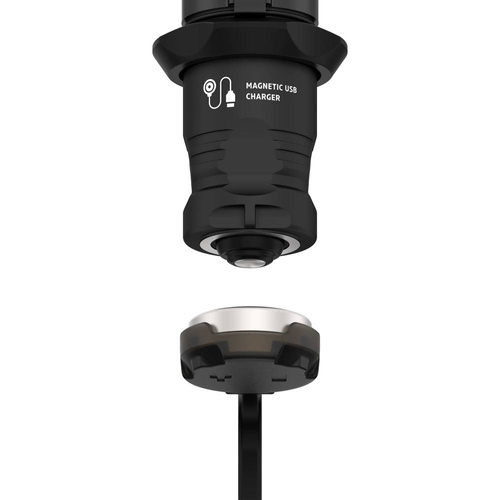 Armytek - Latarka taktyczna Dobermann Pro Magnet USB - Biała - 1500 lumenów - F07501C