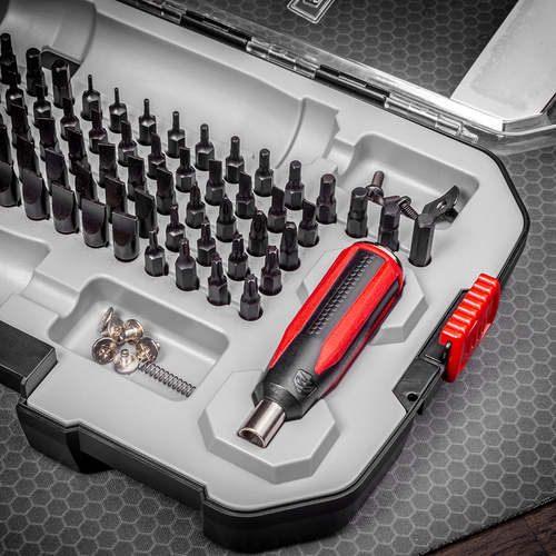 Real Avid - Zestaw śrubokrętów rusznikarskich Gunsmith Driver Master Set - 83 bity - AVSTDMS