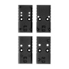 Umarex - Zestaw płytek do montażu kolimatora MOS1 Glock - 4 szt - Czarne - 5.8499
