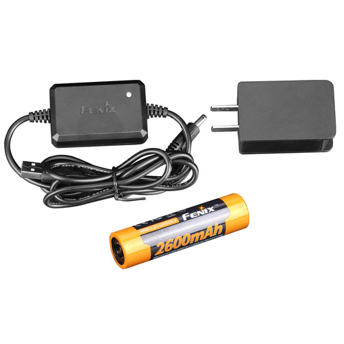 Fenix - Latarka LED z akumulatorem 2600 mAh - 280 lm - WF30RE