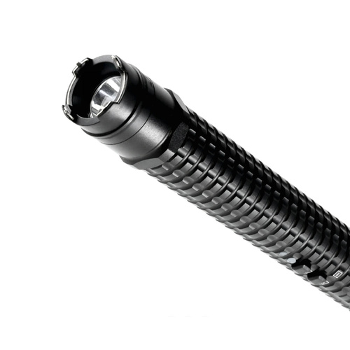 Piranha - Paralizator z latarką Shock Xtrem - 8 000 000 V - Czarny - XTREM