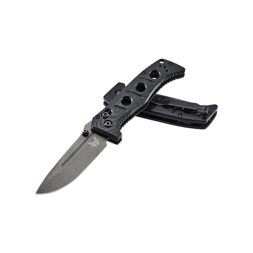 Benchmade - Nóż składany Mini Adamas - CPM CruWear - Czarny - 273GY-1
