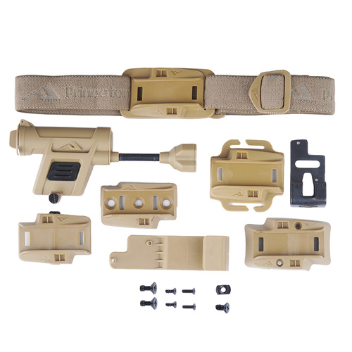 Princeton Tec - Latarka LED nahełmowa Charge X - 100 lm - RGB - IR - Olive Drab - C23-OD