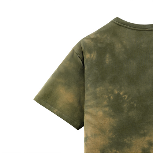 M-Tac - Koszulka Washed Cotton Hard - Oversize - Tie-Dye - Bawełna - Olive - 80146001