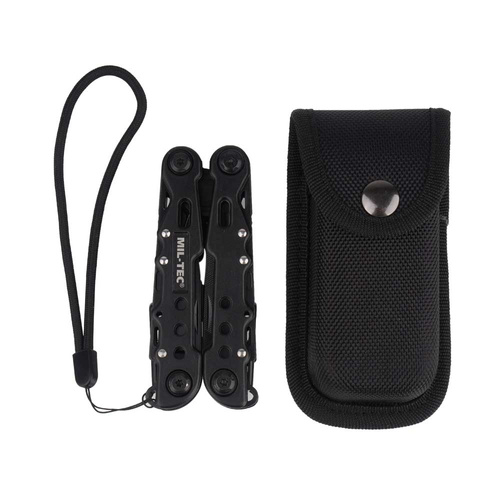 Narzędzie wielofunkcyjne multitool Mil-Tec Black - duże - z etui - 15406102