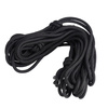 Ticket To The Moon - Zawieszenie do hamaka Nautical Rope Kit - 2 sztuki - Nylon - Czarny - TMROPE