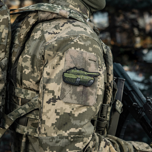 M-Tac - Naszywka Morale Patch 3D Leopard 2 - PVC - Olive - 51348358
