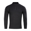 M-Tac - Bluza polarowa raglanowa kardigan Delta Polartec - Czarna - 70022002