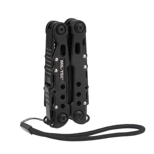 Narzędzie wielofunkcyjne multitool Mil-Tec Black - duże - z etui - 15406102