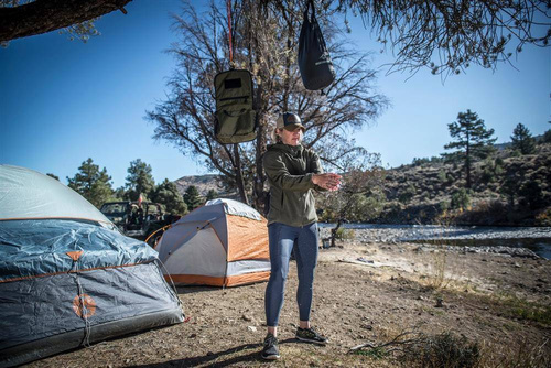 Helikon - Kosmetyczka Travel Toiletry Bag - Czarny / Olive Green - MO-TTB-NL-0201A