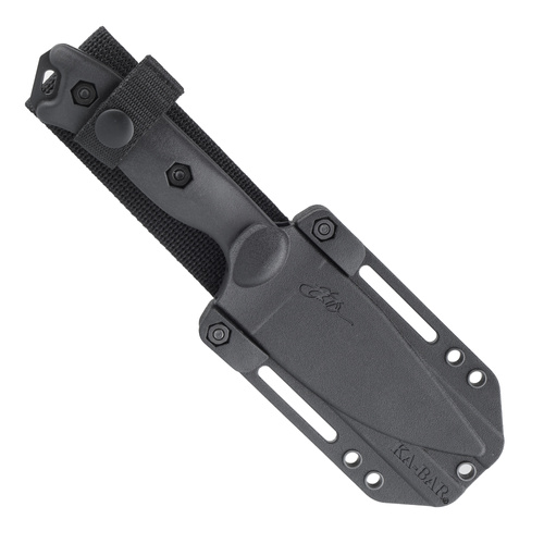 Ka-Bar - Nóż survivalowy Becker Nessmuk - 1095 Cro-Van - Czarny - BK19BK