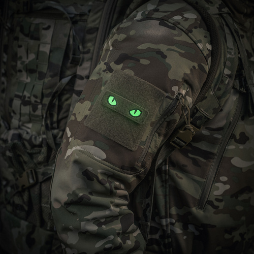 M-Tac - Naszywka Cat Eyes Type 2 - MultiCam / Fluorescencyjny - 51350008