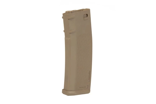Specna Arms - Magazynek S-Mag Hi-Cap do replik M4/M16 - 380 kulek - Tan - SPE-05-025725