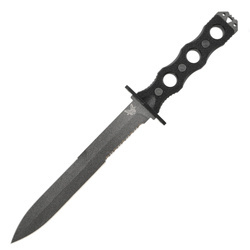 Benchmade - Nóż wojskowy 185SBK SOCP - CPM-3V - Czarny - 185SBK