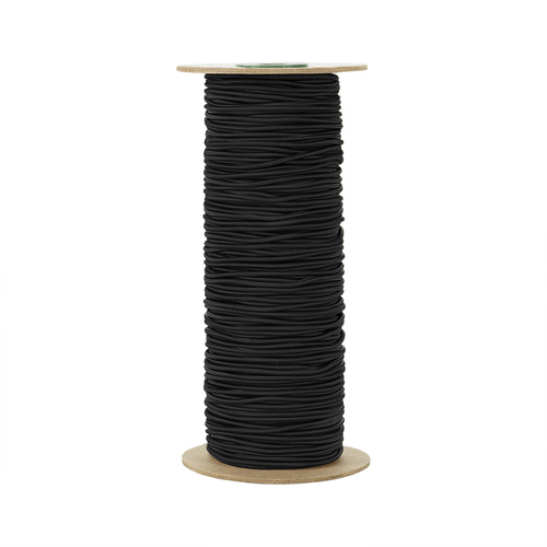 M-Tac - Elastyczna linka paracord Shock-Cord - 100 m - Czarna - 10543002