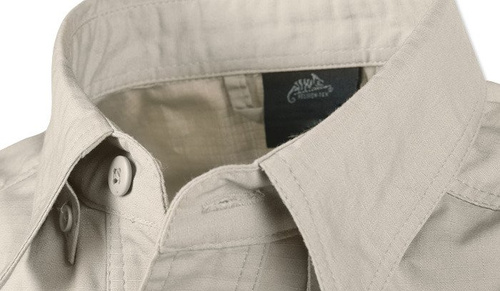 Helikon - Koszula Defender Mk2 - Krótki rękaw - PolyCo Ripstop - Czarny - KO-DS2-PR-01