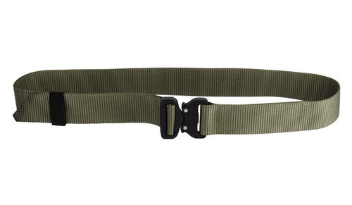 Bayonet - Pas taktyczny COMBAT HEAVY DUTY - Klamra AustriAlpin COBRA ProStyle 18 kN - 45 mm - Ranger Green