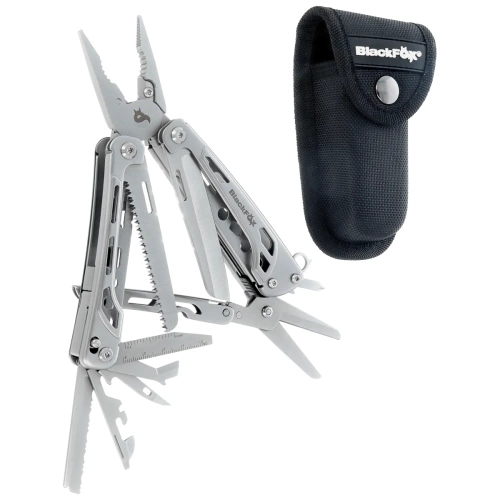 Black Fox - MultiTool Fortitude 440 - Stal nierdzewna - Srebrny - BF-206