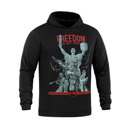 M-Tac - Bluza z kapturem Freedom - Bawełna - Czarna - 20539002