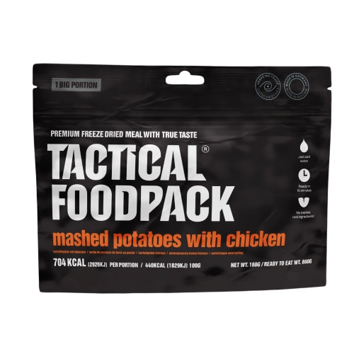 Tactical Foodpack - Liofilizowana racja żywnościowa BIG Mashed Potatoes with Chicken - 660 g - MB004