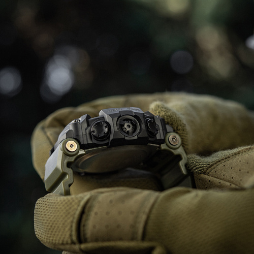 M-Tac - Zegarek taktyczny 2037 - LED - 5 ATM - Zielony - 50007001