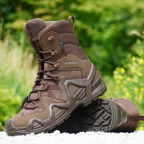 Lowa - Buty taktyczne Zephyr GTX HI MK2 - Dark Brown - 310850 C30 0493