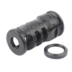 UTG Pro - Kompensator do karabinków PCC 9 mm Stubby Muzzle Brake - 1/2"-28 - Czarny - TLUMD03