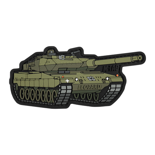 M-Tac - Naszywka Morale Patch 3D Leopard 2 - PVC - Olive - 51348358