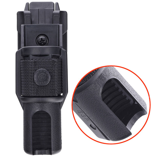 ESP - Uchwyt na pałkę teleskopową UBC-05 z rękojeścią HL - 16-21'' - Czarny - BH-54-HL