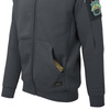 Helikon - Bluza Urban Hoodie Lite - Rozpinana - Bawełna - Poliester - Light Grey Melange - BL-ULF-CB-2G