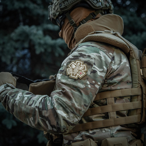 M-Tac - Naszywka medyczna haftowana Paramedic - Coyote - 51432005