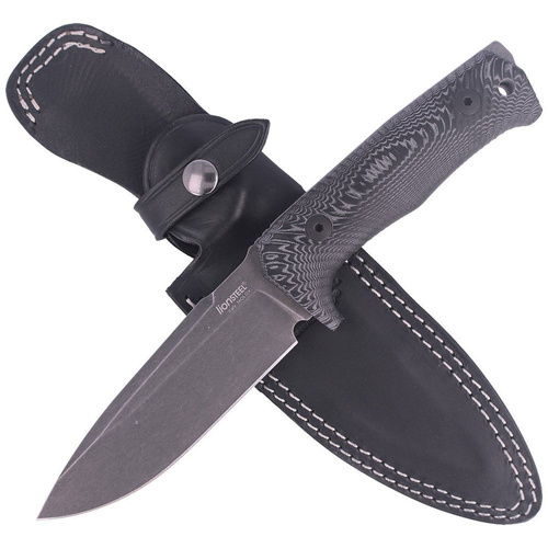 Lion Steel - Nóż taktyczny Tactical Black Micarta / Black Blade - Stalowy - T5B MI