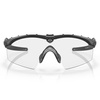 Oakley - Okulary balistyczne SI Ballistic M Frame 3.0 Matte Black - Clear - OO9146-09
