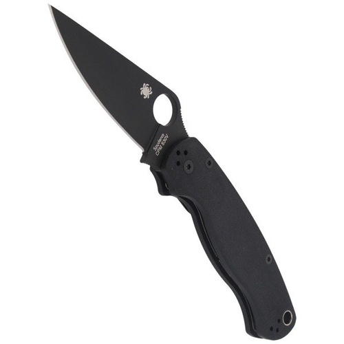 Spyderco - Nóż składany Para Military™ 2 G-10 Black / Black Blade - C81GPBK2