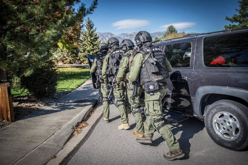 Helikon - Spodnie wojskowe MBDU® (Modern Battle Dress Uniform®) - NyCo Ripstop - Shadow Grey - SP-MBD-NR-35