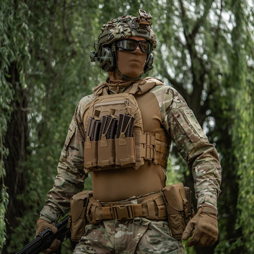 M-Tac - Kamizelka taktyczna Cuirass Elite - MOLLE - Cordura 500D - Coyote - 10371005