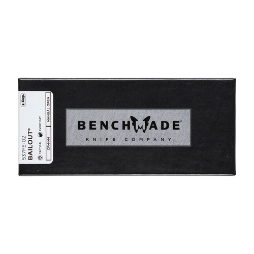 Benchmade - Nóż składany Benchmade 537FE-02 Bailout - CPM-M4 - Niebieski - 537FE-02