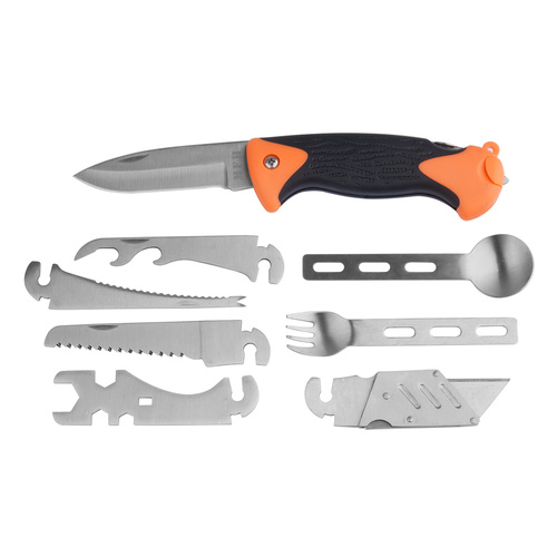 MFH - Zestaw survivalowy Special - 27 części - Pomarańczowy - 27112